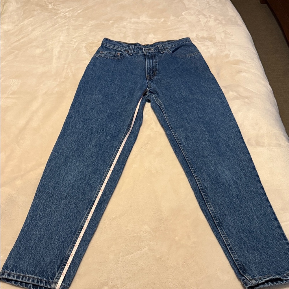 Vintage Levi Women's Jeans 550 Medium Size 7
